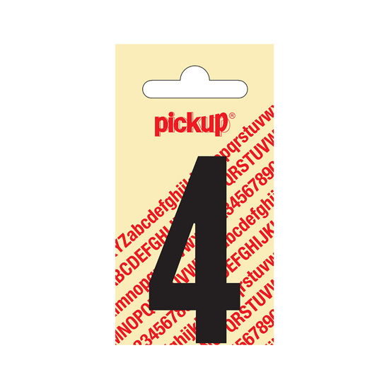 PLAKCIJFER NOBEL 60 MM ZWART 4 310020604 3343895