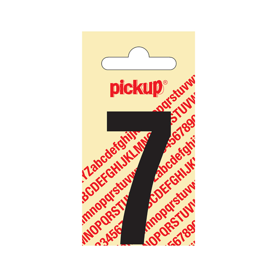 PLAKCIJFER NOBEL 60 MM ZWART 7 310020607 3343898