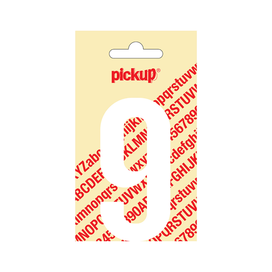 PLAKCIJFER NOBEL 90 MM WIT 9 310120909 3343962