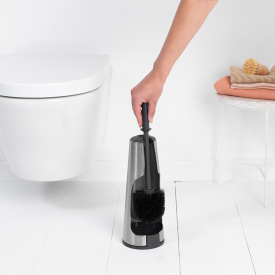 RENEW TOILETBORSTEL MET HOUDER MATT STEEL 385285 3345420