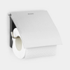 RENEW TOILETROLHOUDER MET KLEP MATT STEEL 385322 3345419