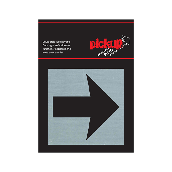 BORD ALULOOK PIJL 80X80 MM ZELFKLEVEND 4822 3350779