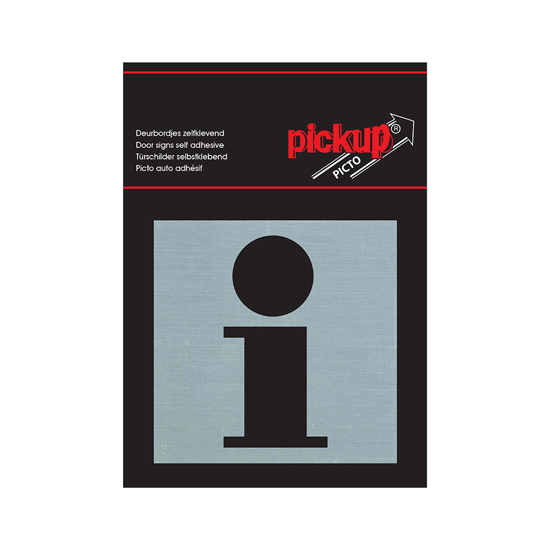BORD ALULOOK INFORMATIE 80X80 MM ZELFKLEVEND 4829 3350784