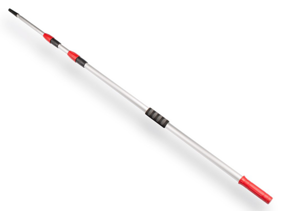 TELESCOOPSTEEL VERO ALUMINIUM, 3 DELIG, LENGTE 171 - 400 CM, TYPE NR.  3340507
