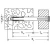 FISCHER F 10 M 132 MET. KOZIJNPLUG 88676 3340778