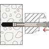 FISCHER F 10 M 132 MET. KOZIJNPLUG 88676 3340778