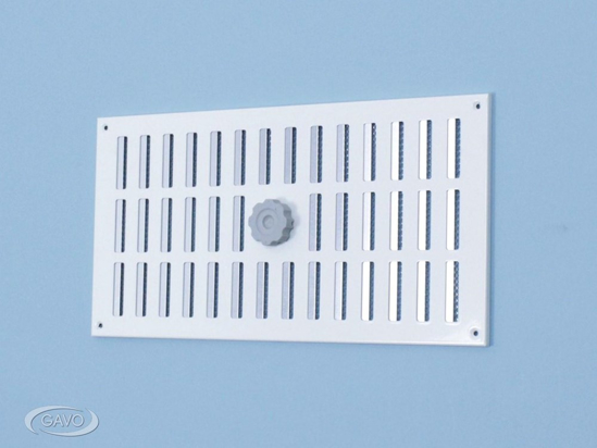 SCHUIFROOSTER, ALUMINIUM MET VLIEGENGAAS WIT, RAL 9010 3-2520W 3342751