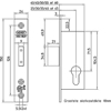 4128/18-25 VEILIGHEIDSBIJZETSLOT, SKG**, DM25MM, VOORPLAAT RVS 24X150M  3343185