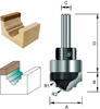 SIERPROFIELFREES HM R1/R2 5.5/8 MET LAGER OP KOLF KOLF 8MM  3344067