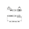 TELE-UITZETTER/20/BU/WLS/EAN 28150054E 3344240