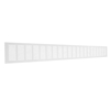 VENTILATIESTRIP, ALUMINIUM, EXTRUSIE, 100 MM WIT G61-8010W 3344997
