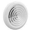 VENTILATIEROOSTER ABS & HOGE MONTAGERING & KLEMRING Ø 100 MM 20201002 3346013