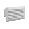 BRICKROOSTER 110X54 MM, MET TERUGSLAGKLEP, WIT 20210182 3346028
