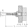FISCHER UX 8X40R UNIVERSALDUEBEL 505483 3348618