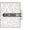 FISCHER UX 8X40R UNIVERSALDUEBEL 505483 3348618
