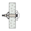 FISCHER HM 4X60 S MET. HOLLEWANDPLUG 519771 3351160