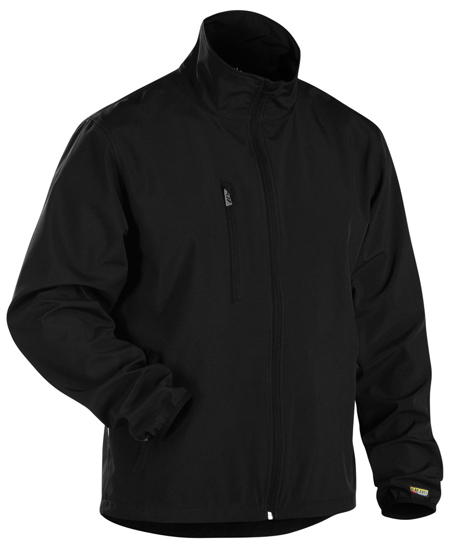 BLAKLADER LIGHT SOFTSHELL JACK 495225189900L ZWART MAAT L 495225189900L 3351926