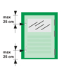 SLUITING 3309/F1/LINKS/BLISTER  3352101