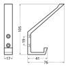 HOED-/JASHAAK ENKEL MAT ZWART 0138-18E 3355513
