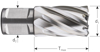 HSS KERNBOOR SILVER-LINE, WELDON 19, ø12X30 536.1200W 3356460