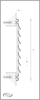 SCHOEPENROOSTER, ALUMINIUM MILL-FINISH 1-1616A 3340306