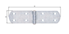 STAARTSCHARNIER, GEEL VZ, 195 X 35 X 2 31566 5 3339663