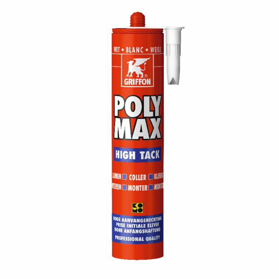 GRIFFON POLYMAX HIGH TACK WIT 425GR KOKER 1490909 1490909 3344326