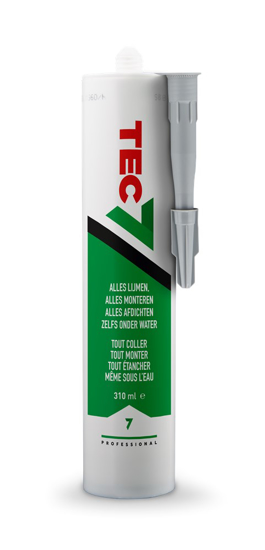 TEC7 GRIJS - PATROON 310ML ALLES AFDICHTEN, LIJMEN EN MONTEREN 535306000 3356498
