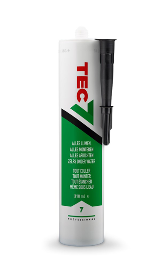 TEC7 ZWART - PATROON 310M ALLES AFDICHTEN, LIJMEN EN MONTEREN 535106000 3356500
