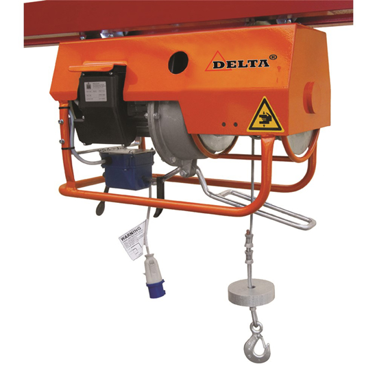 DELTA ELEKTRISCHE LIER DT – 400V – 0,5 TON – MET 23 METER HIJSHOOGTE – DI.0.DT.500 3356836