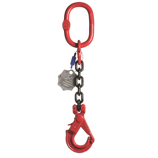DELTALOCK GRADE 80 - VOORLOPER 10 MM X 5 METER - VEILIGHEIDSHAAK YE.8.1SV.10.050 3356959