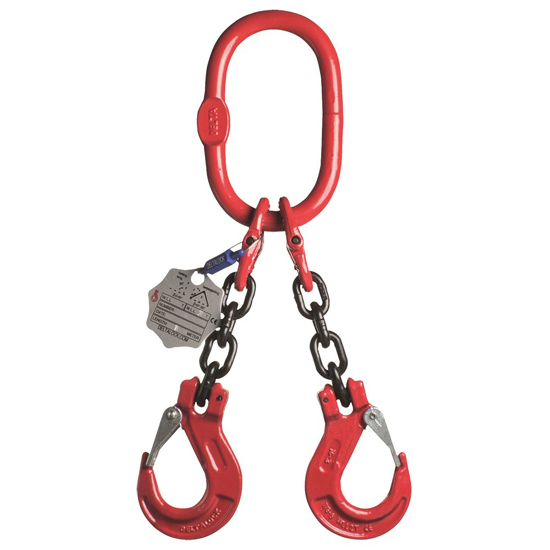 DELTALOCK GRADE 80 – 2-SPRONG 10 MM X 1 METER - KLEPHAAK - WLL GEBASEE YE.8.2SK.10.010 3356995