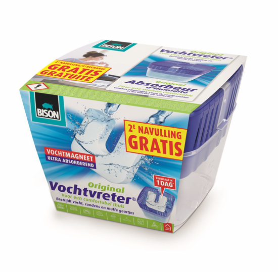 BISON VOCHTVRETER MET 2 NAVULLINGEN DEV 450G*6 NLFR 6313238 3358015
