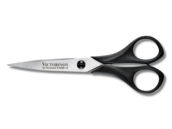 HUISHOUDSCHAAR, VICTORINOX, RVS/ZWART KUNSTSTOF, ETUI  3358043