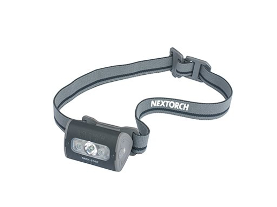 HOOFDLAMP, NEXTORCH, 1*WIT+3*ROODLED, ZWART, DOOS  3358067