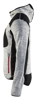GEBREID VEST MET SOFTSHELL GRIJS MELEE/ZWART M 493021179099M  3350235