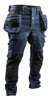 BAGGY DENIM STRETCH X1900 MARINEBLAUW/ZWART C54 199911418999C54  3352526