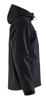 SOFTSHELL JACK ZWART/KORENBLAUW XXL 494925179985XXL  3352554