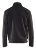 SERVICE SWEATSHIRT MET RITS ZWART/ROOD XL 336225269956XL  3353658