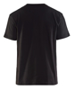 T-SHIRT BI-COLOUR ZWART/ROOD M 337910429956M  3353978