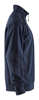 SWEATSHIRT BI-COLOUR MET HALVE RITS DONKER MARINEBLAUW/ZWART XXXL 3353  3354553