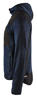 GEBREID VEST MET SOFTSHELL DONKER MARINEBLAUW/ZWART M 493021178699M  3354574