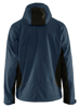 SOFTSHELL JACK MET CAPUCHON DONKER MARINEBLAUW/ZWART L 475325168699L  3354748