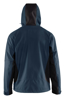 SOFTSHELL JACK MET CAPUCHON DONKER MARINEBLAUW/ZWART L 475325168699L  3354748