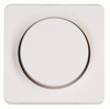 Afbeeldingen van AFDEKKING DRUK-DRAAI DIMMER MILANO WIT