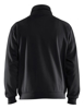 Afbeeldingen van SWEATSHIRT MET HALVE RITS ZWART L 358711699900L
