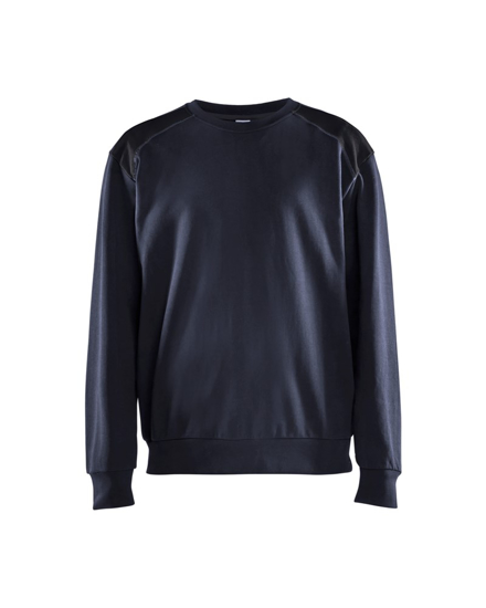 Afbeeldingen van SWEATSHIRT BI-COLOUR DONKER MARINEBLAUW/ZWART L 358011588699L