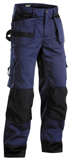 Afbeeldingen van BLAKLADER WERKBROEK P/K 1503 NAVY/ZW C56