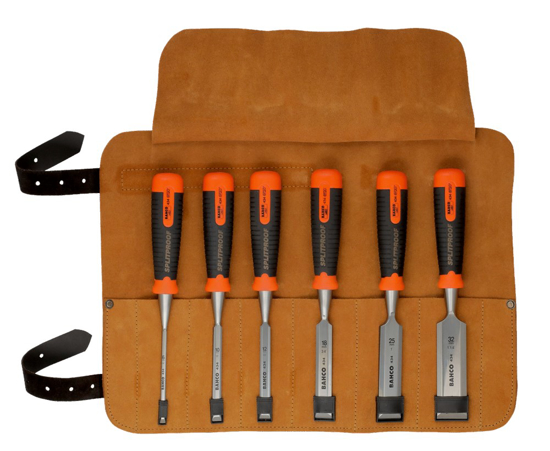 Afbeeldingen van STEEKBEITELSET ERGO POUCH 6D
