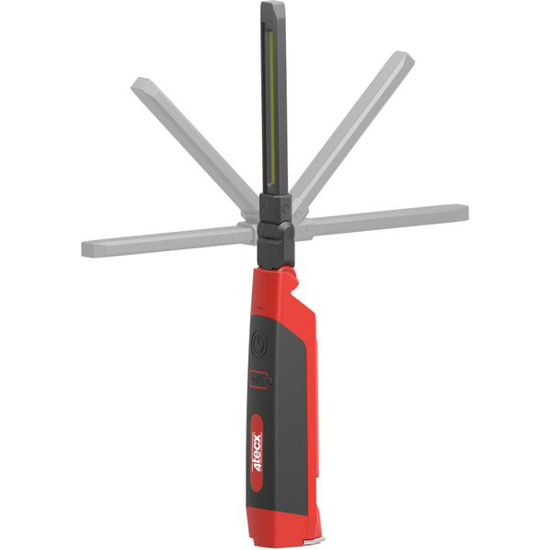 Afbeeldingen van LOOPLAMP OPLAADBAAR 3W/5W 500 LUMEN INKLAPBAAR 4T